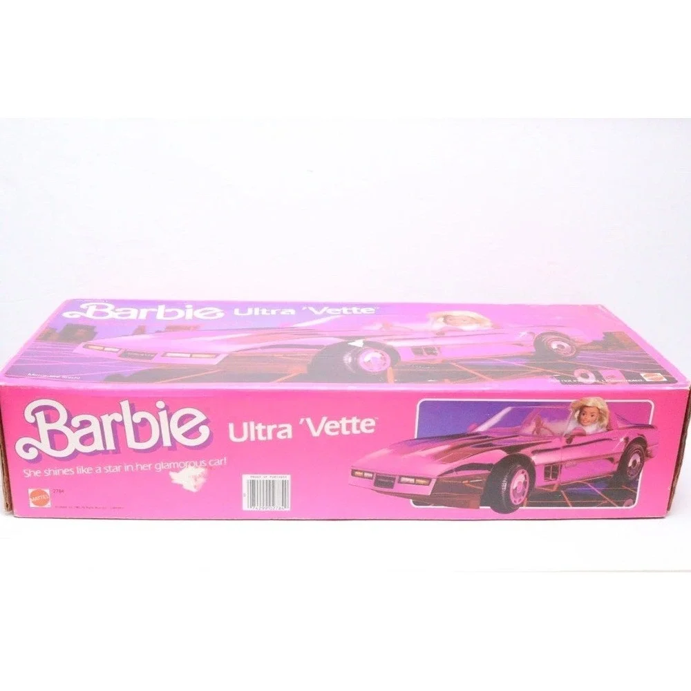 1985 Barbie Ultra Vette‎ Corvette Mattel #2784 Vintage NEW Sealed Box